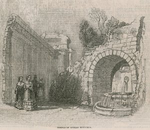 Återöppning av Colosseum, Regents Park: Temple of Apollo Epicurus av English School