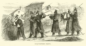 Rekvisitionsfest, september 1870 av English School