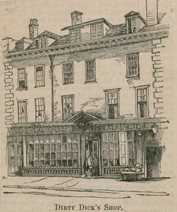 Bostad i Leadenhall Street, London, av Nicholas Bentley, även känd som Dirty Dick av English School