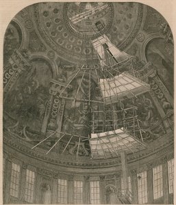 Restaurering av målningarna i St Pauls Cathedral av English School