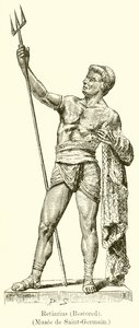 Retiarius (Återställt). (Museum of Saint-Germain) av English School