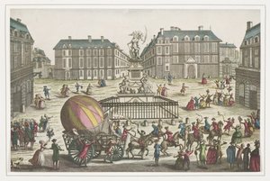 Charles och Robert-ballongens återkomst av English School