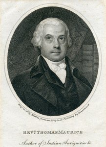 Pastor Thomas Maurice (1754-1824) (gravyr) av English School