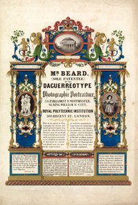 Richard Beards fotografiska porträttstudio, öppnade i London den 23 mars 1841 av English School