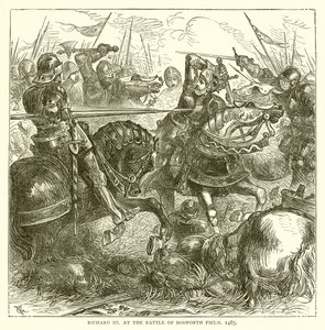 Richard III i slaget vid Bosworth Field, 1485
