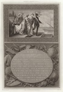 Richard I lämnar Cypern av English School