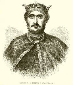 Richard I av England av English School
