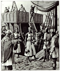 Richard I seglar till det Heliga landet, 1939 av English School