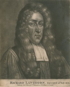 Richard Langhorn, avrättad 14 juli 1679 av English School