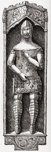Richard Plantagenet, ur "A Short History of the English People" av J. R. Green, publicerad 1893. av English School