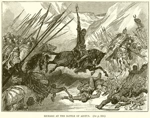 Richard i slaget vid Azotus