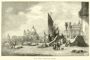 Riva Degli Schiavoni, Venedig av English School
