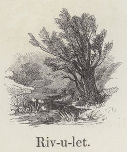 Rivulet (gravyr) av English School