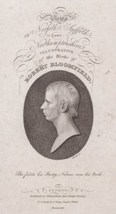 Robert Bloomfield, engelsk poet (gravyr) av English School