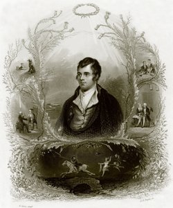 Robert Burns av English School