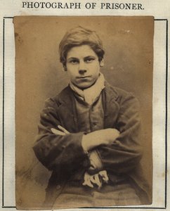 Robert Charlton, ca 1870 (sepiafoto) av English School