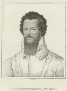 Robert Devereux, Earl of Essex (gravyr) av English School