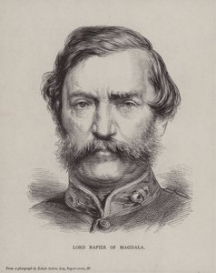 Robert Napier, 1:e baron Napier av Magdala, brittisk general av English School
