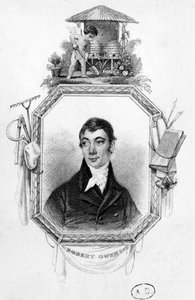 Robert Owen (1771-1858) av English School