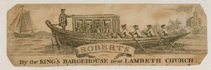 Roberts, vid Kings Bargehouse nära Lambeth Church av English School