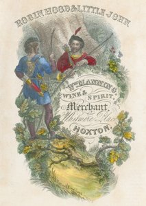 Robin Hood och Little John av English School