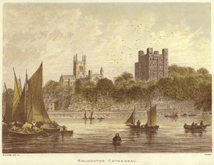 Rochester Cathedral i Rochester av English School