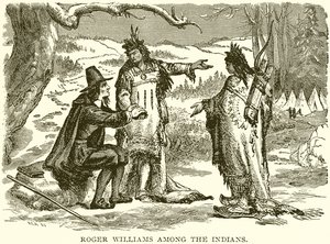 Roger Williams bland indianerna av English School