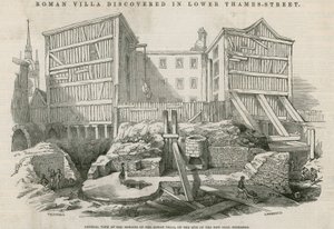Romersk villa upptäckt i Lower Thames Street, London: Översikt över resterna av den romerska villan på platsen för den nya kolbörsen av English School