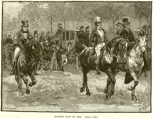Rotten Row 1830 av English School