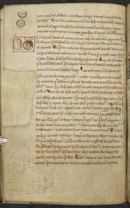 Royal 13. A.XI, f.55vMarginalritningar av solen och månen.De temporum ratione.Bede den vördnadsvärde Mscellany of computus and astronomi.1000-1100-talet av English School