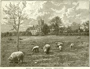 Royal Agricultural College, Cirencester av English School