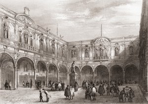Royal Exchange, London, England av English School