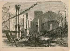Ruinerna av Limehouse Church av English School