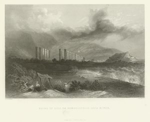 Ruinerna av Soli, eller Pompeiopolis, Mindre Asien, 1837 av English School