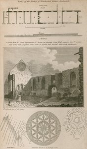 Ruinerna av biskopen av Winchester Palace, Southwark av English School