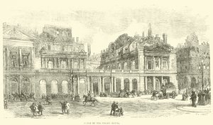 Ruinerna av Palais Royal, maj 1871 av English School