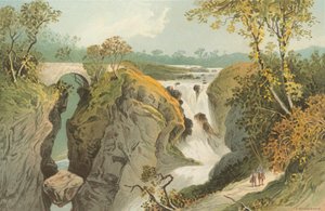 Rumbling Bridge und Falls of the Braan - nära Dunkeld av English School