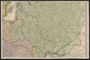 Ryssland, från Europa, som beskriver alla förändringar av territoriet, tillsammans med deras avvikelser i gränslinjerna för dess flera imperier och stater som överenskommits om och bekräftas av det definitiva fördraget i Paris, 20 november 1815, publicerat av English School