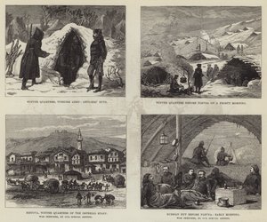 Ryska turkiska kriget (gravyr) av English School