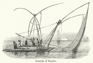 Salamba från Manilla (gravyr) av English School