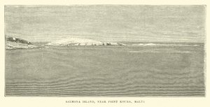 Salmona Island, nära Point Koura, Malta av English School