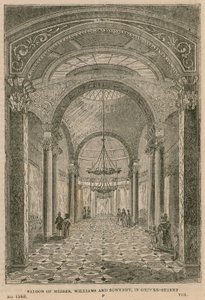 Saloon of Mrs Williams and Sowerby, Oxford Street, London av English School