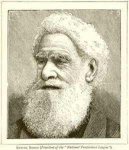 Samuel Bowly (president för National Temperance League) av English School