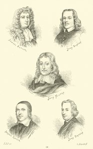 Samuel Butler, John Bunyan, John Milton, Jeremy Taylor, John Dryden av English School