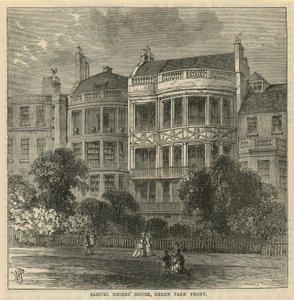 Samuel Rogers House, Green Park front av English School