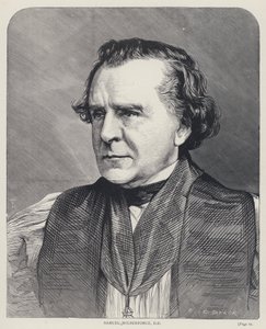 Samuel Wilberforce, DD (gravyr) av English School