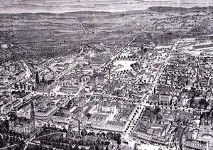 Sandhurst, Victoria, Australien, från "Australian Pictures", pub. av The Religious Tract Society av English School