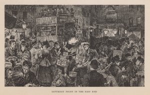 Lördag kväll i East End av English School