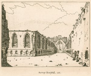 Savoy Hospital, London av English School