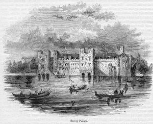 Savoy Palace, 1661 av English School